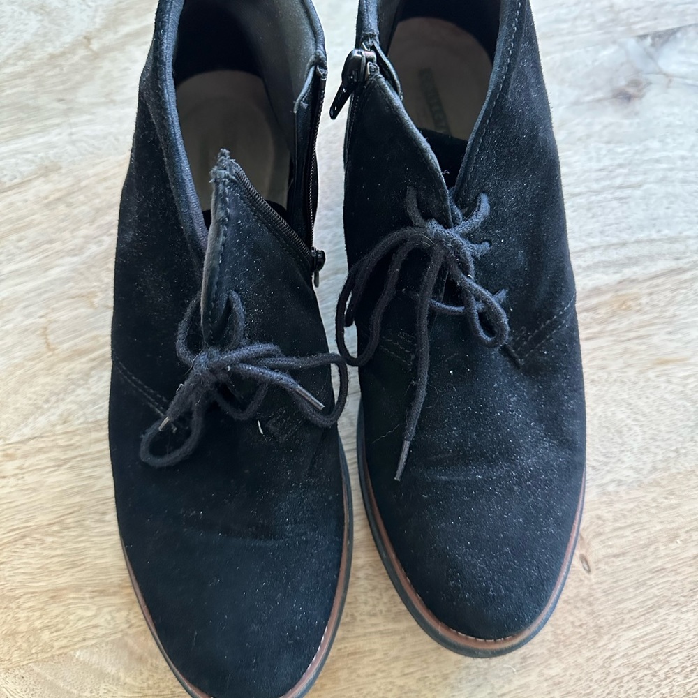 Clark’s suede ankle boots